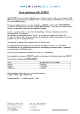 Fiche technique NUIT NOIRE
