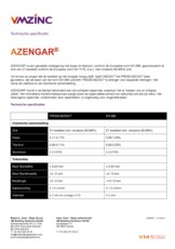Technische fiche AZENGAR