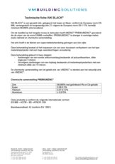 Technische fiche INK BLACK