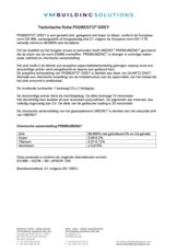 Technische fiche PIGMENTO GREY
