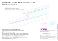 Cobertura - Junta Agrafada - Degrau