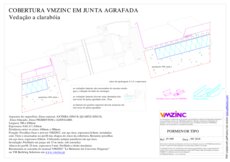 Cobertura - Junta Agrafada - Vedao a clarabia 