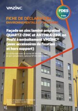 FDES - Facade - Profil à emboîtement - Prépatiné