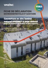 FDES - Couverture -  Joint debout - Naturel