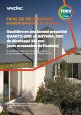 FDES - Gouttière demi-ronde - Prépatiné