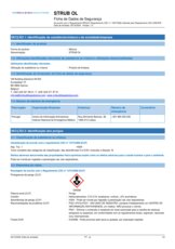 STRUB OL - Ficha de Dados de Segurança