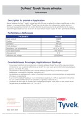 Fiche technique bande adhésive 2060B