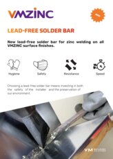 Lead-free solder bar