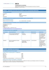 Deca VMZINC - Veiligheidsinformatieblad 