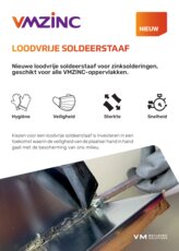 Loodvrije soldeerstaaf VMZINC
