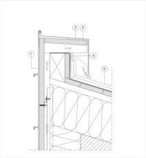 Stående fals 3 - Detaljetegninger - DWG