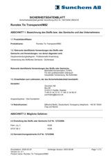 Runotex - SDS