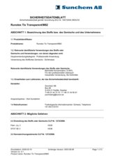 Runotex - SDS